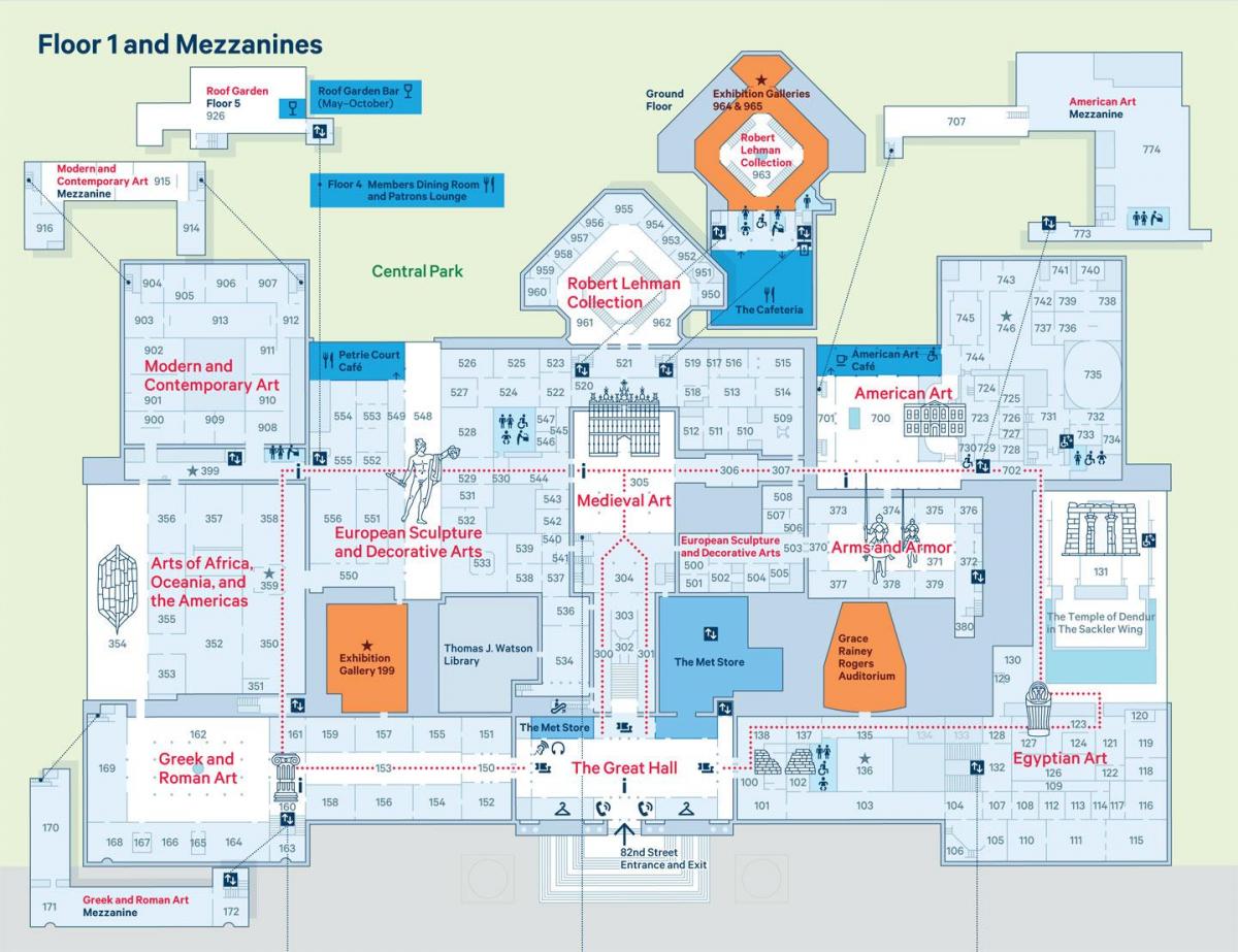 karta metropolitan muzeja