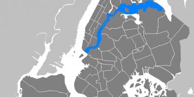 Karta vektor Manhattan